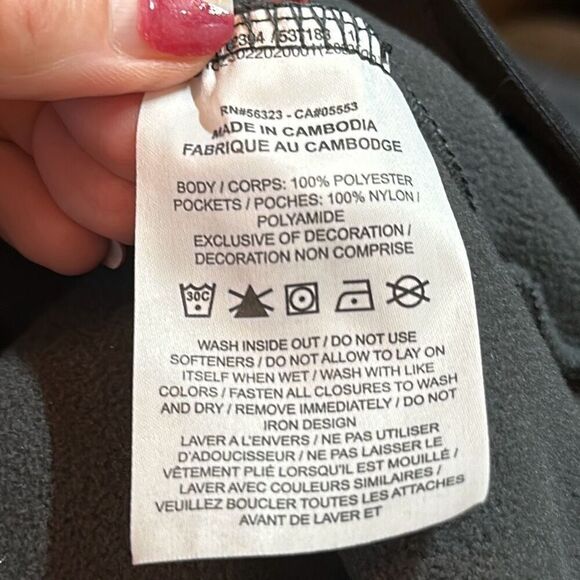 Nike Therma Fit Gray Utility Fleece Crew Neck Sweatshirt size M Medium - Picture 4 of 6